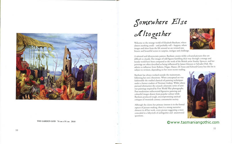 page spread - The Caravan Moves On; &copy; Elizabeth Barsham